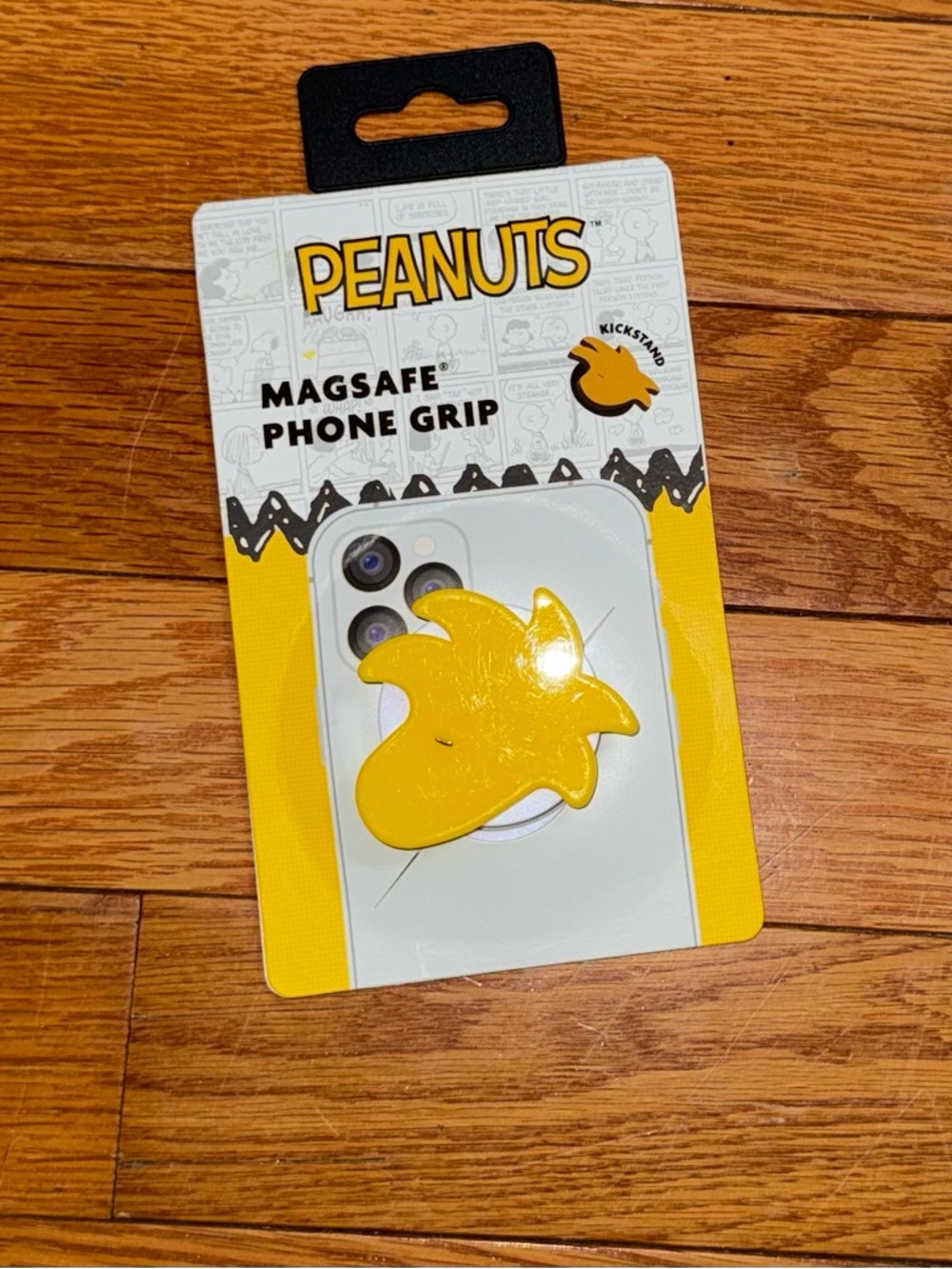 Peanuts MagSafe Phone Grip with Woodstock Design - Yellow